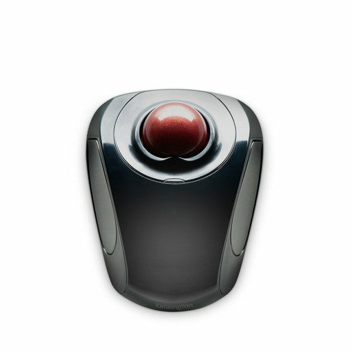 Kensington Orbit Wireless Trackball with Touch Scrolling Black and Red