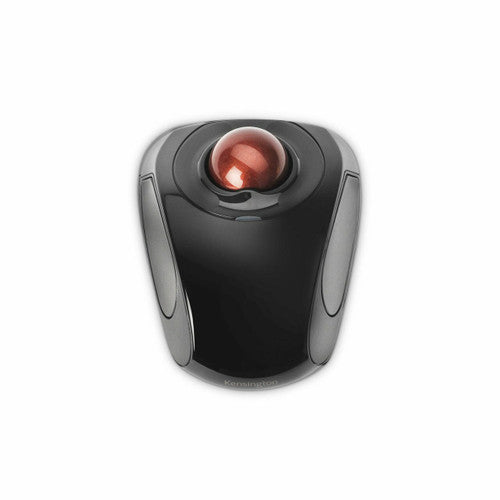 Kensington Orbit Wireless Trackball with Touch Scrolling Black and Red