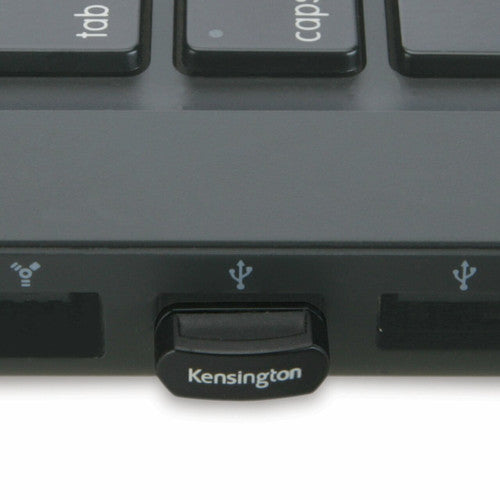 Kensington Orbit Wireless Trackball with Touch Scrolling Black and Red