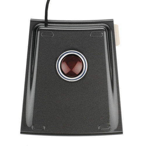 Kensington SlimBlade Wired Trackball Black and Red