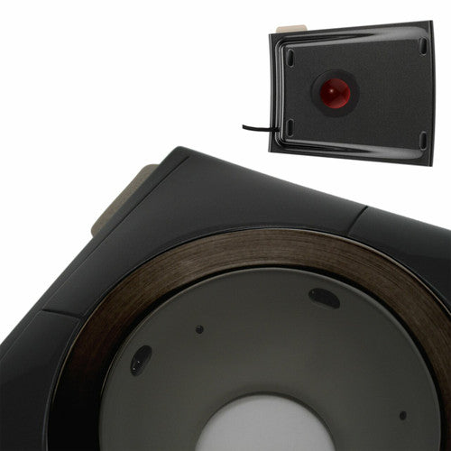 Kensington SlimBlade Wired Trackball Black and Red