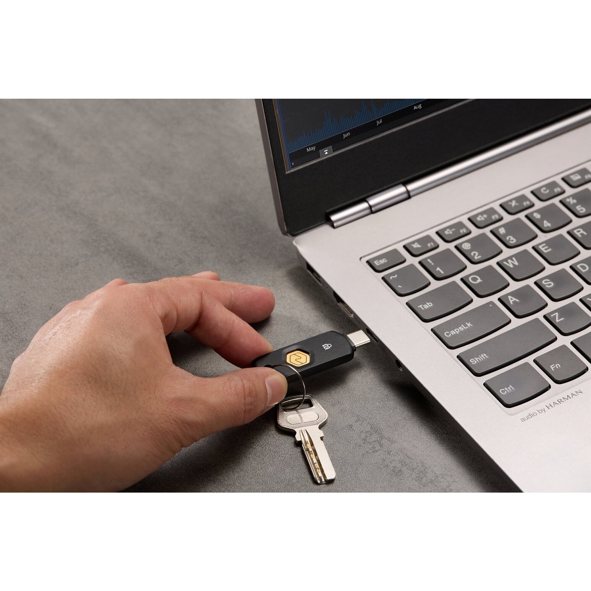 Kensington VeriMark NFC Plus USB-C Security Key-9