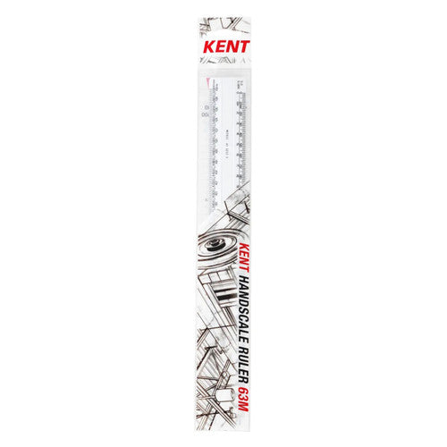 Kent Double Sided Handscale Ruler 63M - image 1