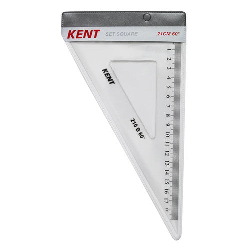 Kent Set Square 60/30 Degrees 210mm - image 1