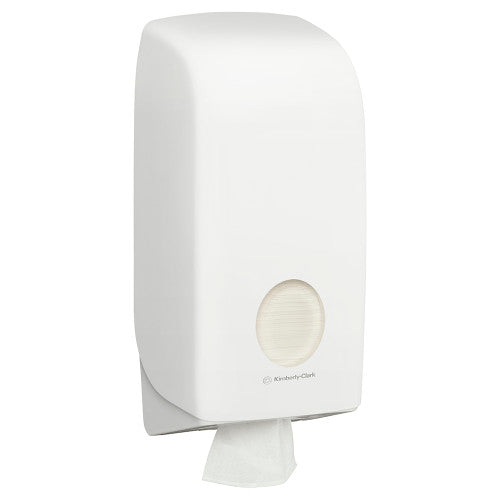 Kimberly Clark Aquarius Single Sheet Toilet Tissue Dispenser White - image 2