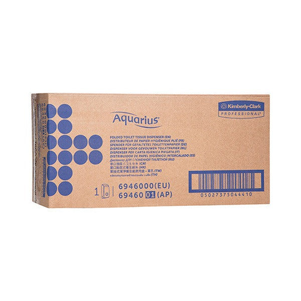 Kimberly Clark Aquarius Single Sheet Toilet Tissue Dispenser White - image 5