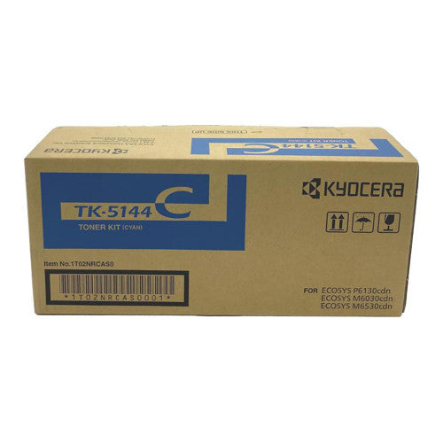 Kyocera TK5144C Cyan Toner Cartridge 5000 Pages - image 1