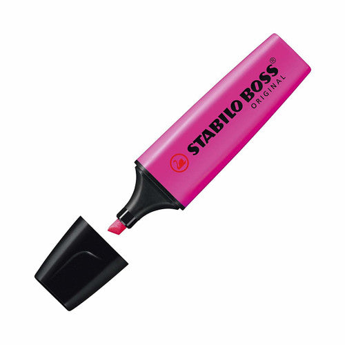 Stabilo Boss Original Chisel Tip Highlighter Box of 10 Lilac