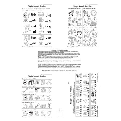 Learning Can Be Fun Single Sounds Are Fun Poster