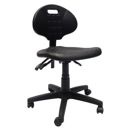 Rapidline Laboratory Chair 845-960mm Height Black