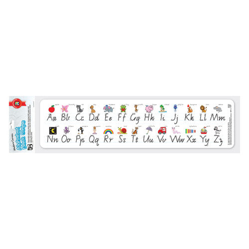 Learning Can Be Fun Alphabet Desk Strips Modern Cursive Script Hangsell