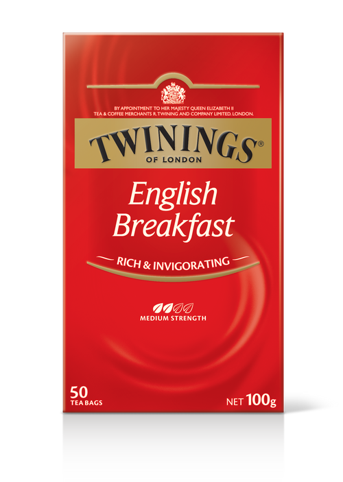 Twinings English Breakfast Tea 4 x 50 Bags