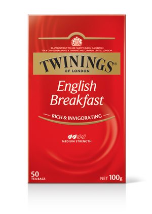 Twinings English Breakfast Tea 4 x 50 Bags