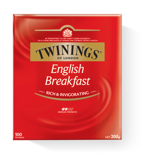 Twinings English Breakfast Tea 6 x 100 Bags