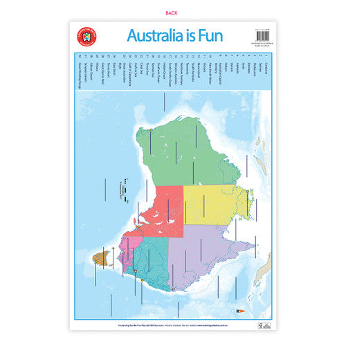 Learning Can Be Fun Australia Is Fun Poster