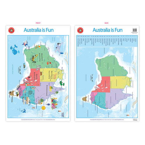 Learning Can Be Fun Australia Is Fun Poster
