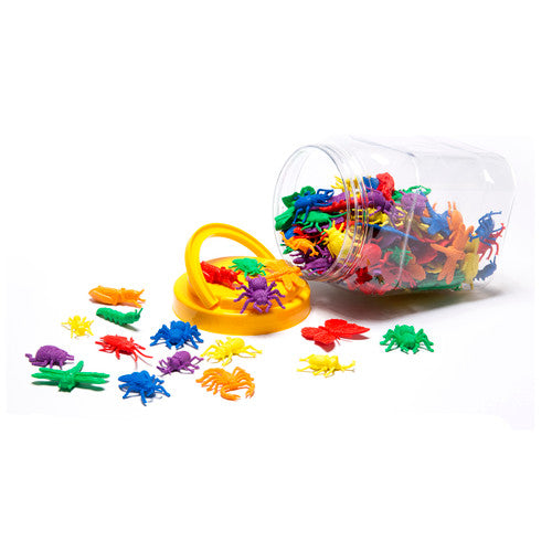 Learning Can Be Fun Counters Garden Bug Jar of 144