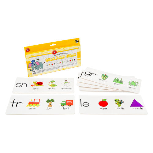 Learning Can Be Fun Giant Flash Cards Blending Consonants