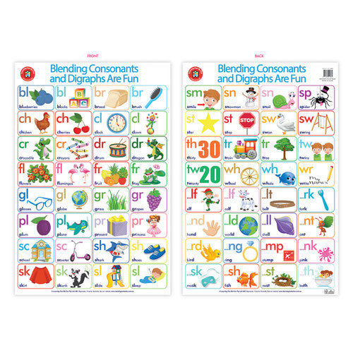 Learning Can Be Fun Blends Consonants Are Fun Poster