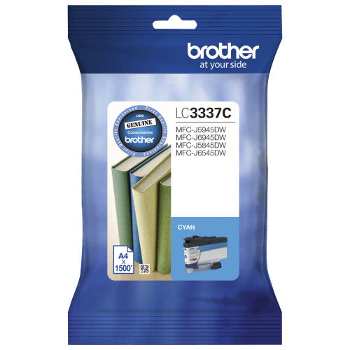 Brother LC3337C Ink Cartridge Cyan