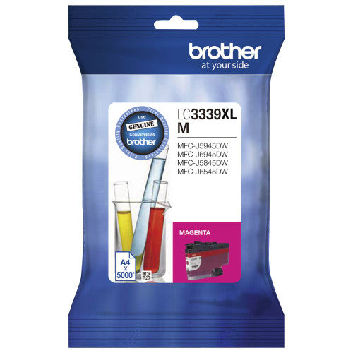 Brother LC3339XLM High Yield Ink Cartridge 5000 Pages Magenta