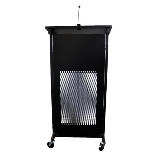 Rapidline Heavy Duty Lectern 445 x 450 x 1200mm Black