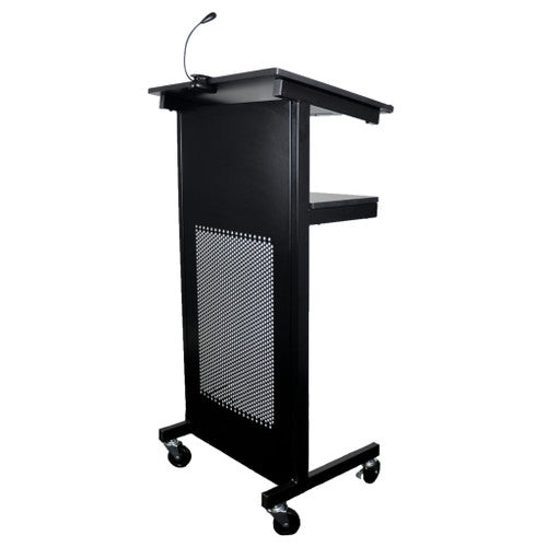 Rapidline Heavy Duty Lectern 445 x 450 x 1200mm Black