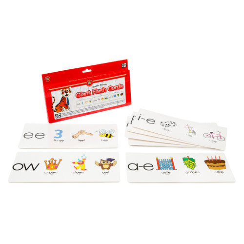 Learning Can Be Fun Giant Flash Cards Double Sounds