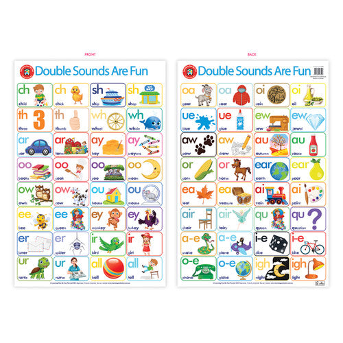 Learning Can Be Fun Double Sounds Are Fun Poster