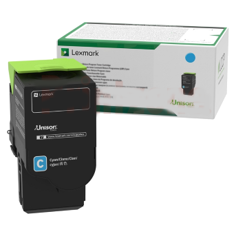 Lexmark 78C6XCE Extra High Yield Cyan Toner Cartridge 5000 Pages
