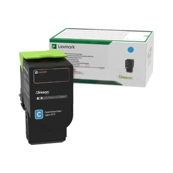 Lexmark 78C6XCE Extra High Yield Cyan Toner Cartridge 5000 Pages