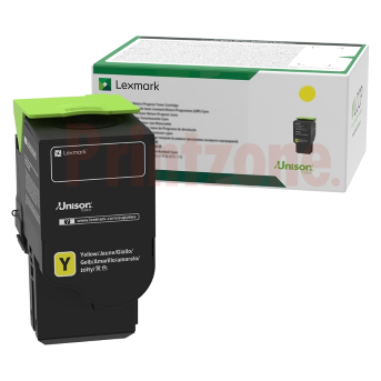 Lexmark 78C6XYE Extra High Yield Yellow Toner Cartridge 5000 Pages