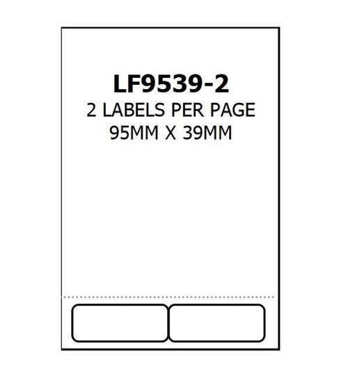 Bala Integrated Labels 95 x 39mm A Pack of 500 Sheets