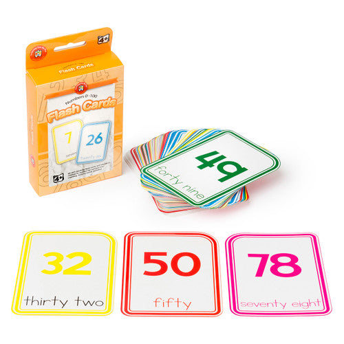 Learning Can Be Fun Flash Cards Numbers 0 to 100