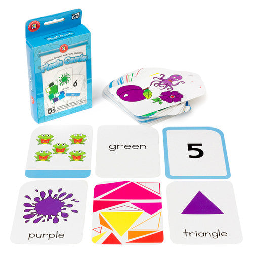 Learning Can Be Fun Flash Cards Colours Shapes and Early Numbers