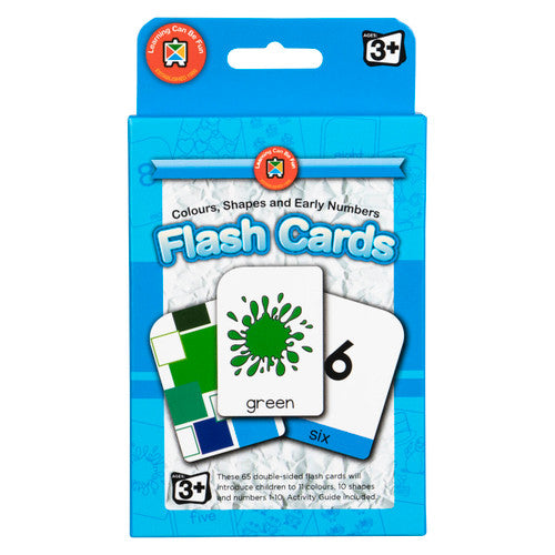 Learning Can Be Fun Flash Cards Colours Shapes and Early Numbers