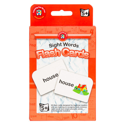 Learning Can Be Fun Flash Cards Sight Words