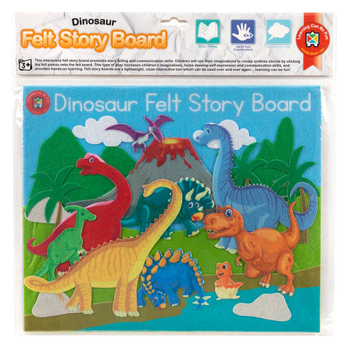Learning Can Be Fun Felt Story Board Dinosaur
