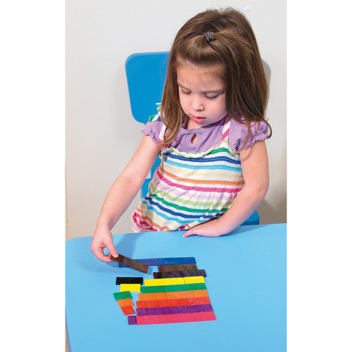 Learning Can Be Fun Fraction Tiles Set of 51 with Tray