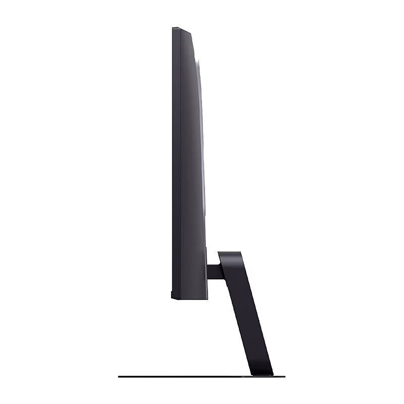 Angled three-quarter view of the LG 27G523B 27-inch Full HD gaming monitor highlighting the black cabinet, slim profile and adjustable stand