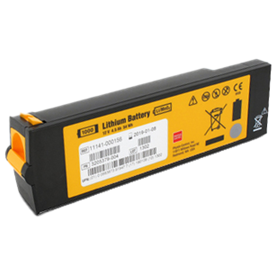 LIFEPAK 1000 Battery lithium replacement battery for LIFEPAK 1000 AED with charge indicator