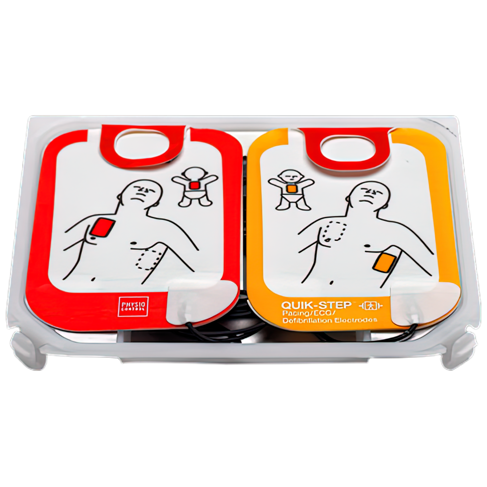 LIFEPAK CR2 Replacement Electrode Kit 4 Year Life QUIK-STEP adult and paediatric replacement electrodes for LIFEPAK CR2 AED