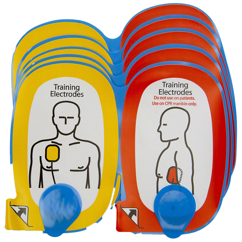 LIFEPAK CR Plus Trainer Electrodes Adult pack of 5 training electrodes for AED training