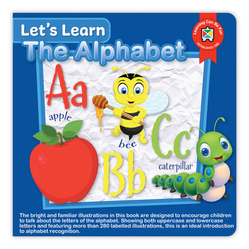 Learning Can Be Fun Let's Learn The Alphabet Board Book
