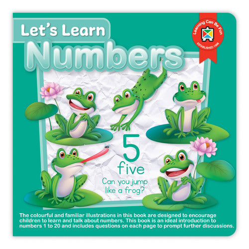 Learning Can Be Fun Let's Learn Numbers Board Book