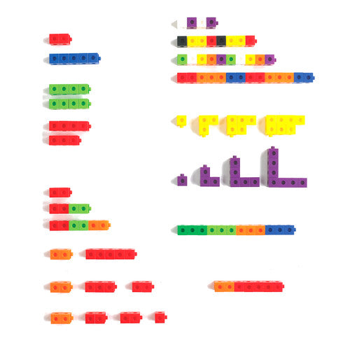 Learning Can Be Fun Linking Cubes Jar of 100