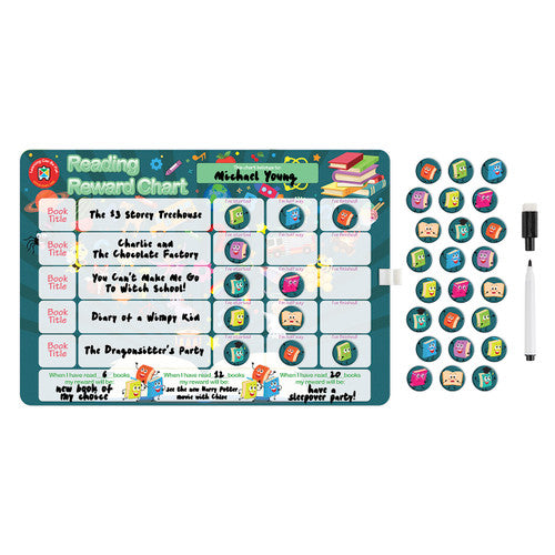 Learning Can Be Fun Reward Chart Reading Green