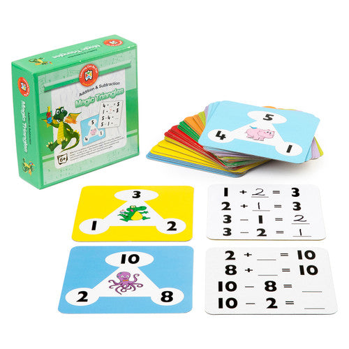 Learning Can Be Fun Magic Triangles Addition and Subtraction