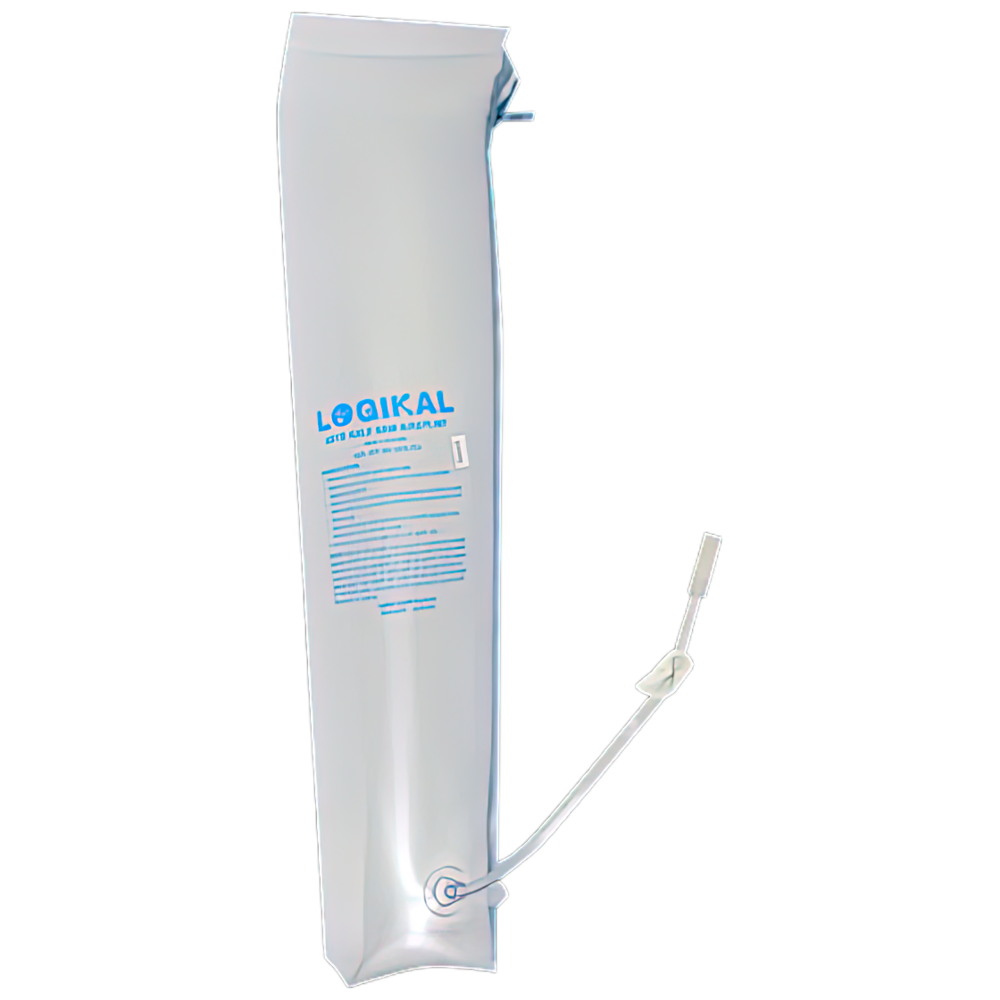 LOGIKAL Half-Arm Air Splint showing inflatable pneumatic splint for wrist and forearm fracture immobilisation in first aid settings