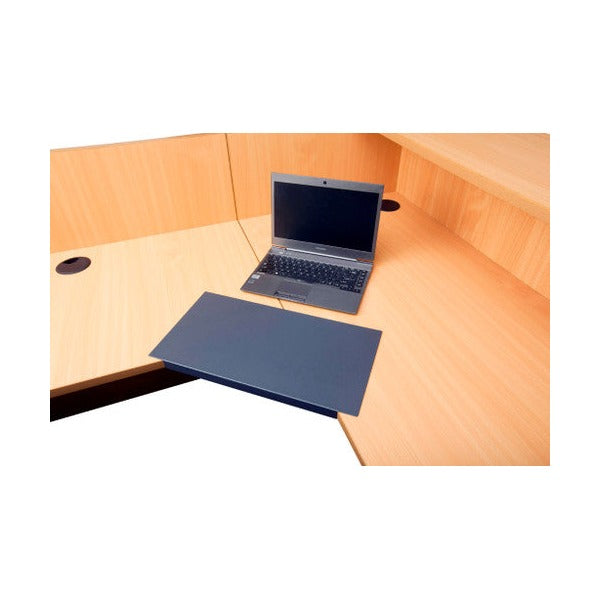 Rapidline Corner Lozenge for L Shaped Workstation 25mm Top Graphite